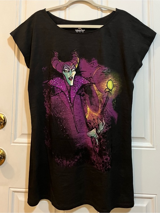 Disney Tops - Disney Parks Maleficent Rhinestone Graphic Tee Shirt Women’s-Large
